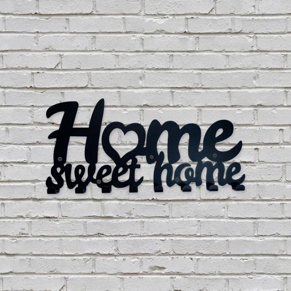 Cuier metalic Home Sweet Home 6