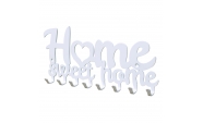 Suport chei Home Sweet Home Alb 6
