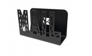 Suport scrisoare Mail, 15x6cm, otel, negru 5