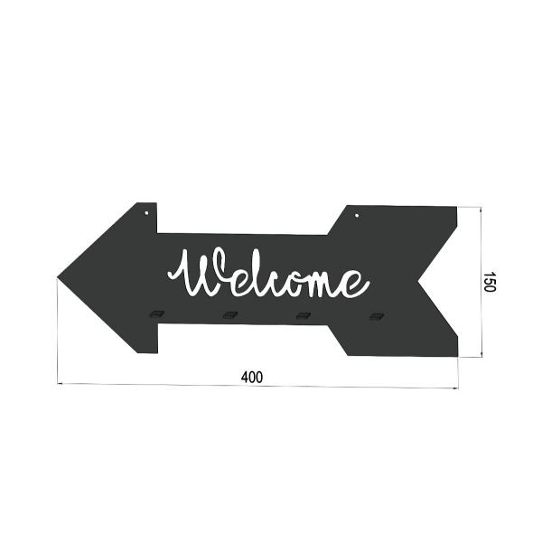 Suport chei welcome stanga 2