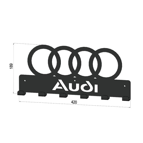 Cuier metalic AUDI 3