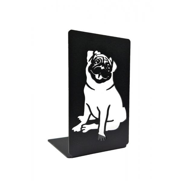 Suport de carte Caine Mops, Otel, 180 x 110 mm, Negru mat 2