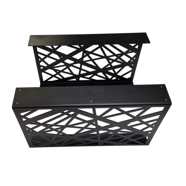 Set 2 picioare pentru masute cafea model 2, Vopsire in camp electrostatic, Negru mat, 45x70 cm 4