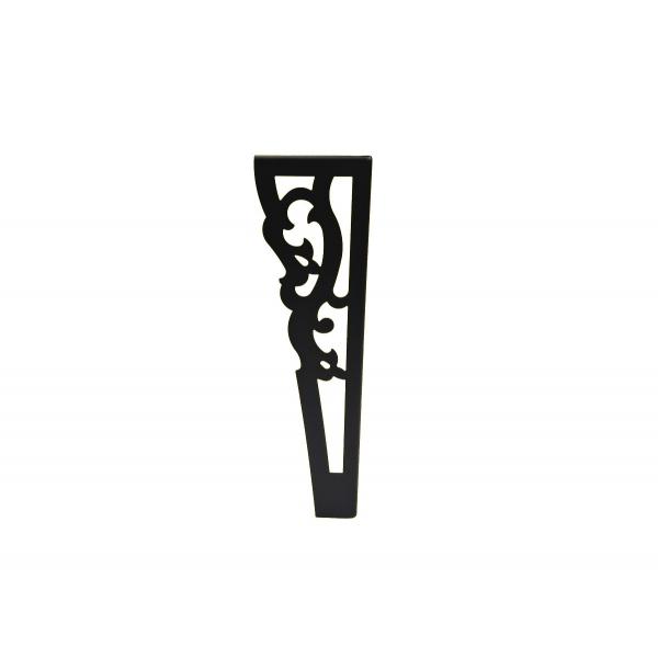 Set 4 picioare metalice masa cafea, Inaltime 36 CM, model 1, Negru  5
