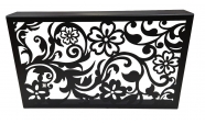 Set 2 picioare pentru masute cafea model 3, Vopsire in camp electrostatic, Negru mat, 45x70 cm 3