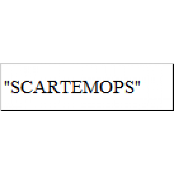 Suport de carte Caine Mops, Otel, 180 x 110 mm, Negru mat 1
