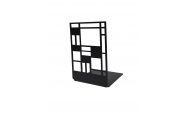 Suport de carte Cuburi, Otel, 180 x 110 mm, Negru 2