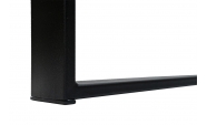 Set 2 picioare masa, Profil Lat, Vopsire in camp electrostatic, Negru 72x60x8 cm  7