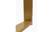 Set 2 picioare masa, Profil Lat, Vopsire in camp electrostatic, Aur 72x60x8 cm  7
