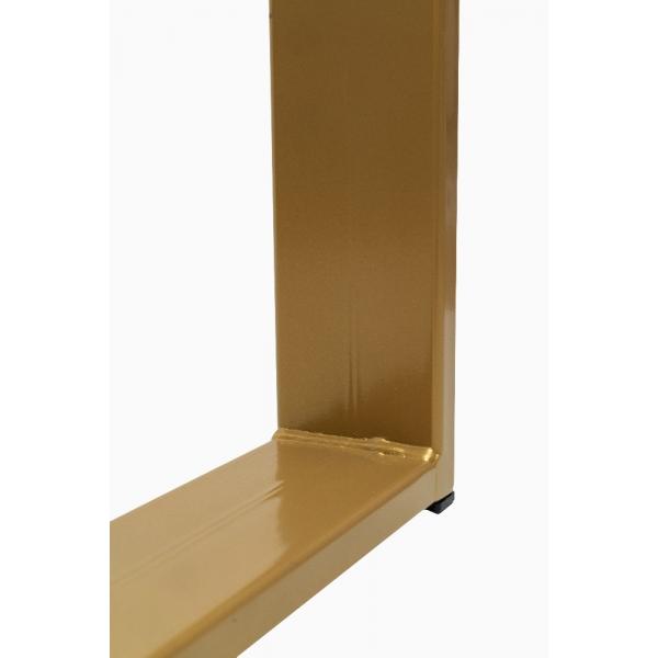 Set 2 picioare masa, Profil Lat, Vopsire in camp electrostatic, Aur 72x60x8 cm  7