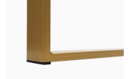 Set 2 picioare masa, Profil Lat, Vopsire in camp electrostatic, Aur 72x60x8 cm  8
