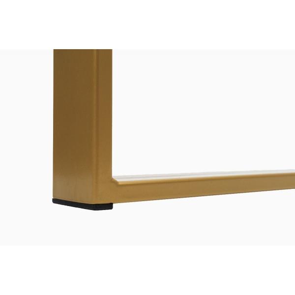 Set 2 picioare masa, Profil Lat, Vopsire in camp electrostatic, Aur 72x60x8 cm  8