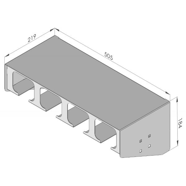 Organizator de scule electrice cu 4 locuri 5