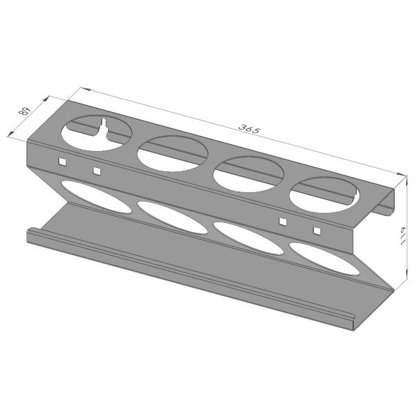 Raft de depozitare pentru vopsea spray 2