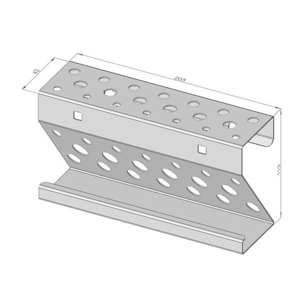 Suport pentru șurubelnițe cu 20 locuri  3