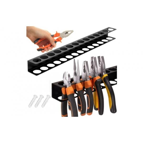 Suport multifunctional de perete pentru unelte cu 14 locuri 1