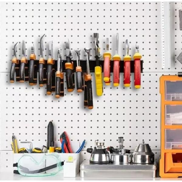 Suport multifunctional de perete pentru unelte cu 14 locuri 3