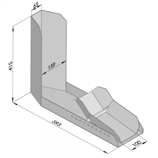 Suport roata fata transport motociclete 5