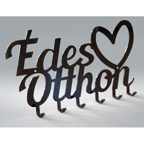 Suport chei Edes Otthon negru 2