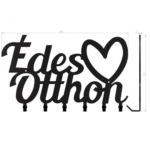 Suport chei Edes Otthon negru 3